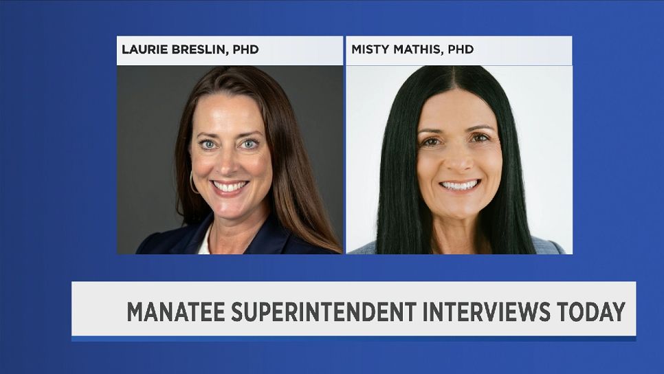 Candidates for the superintendent position in Manatee County.